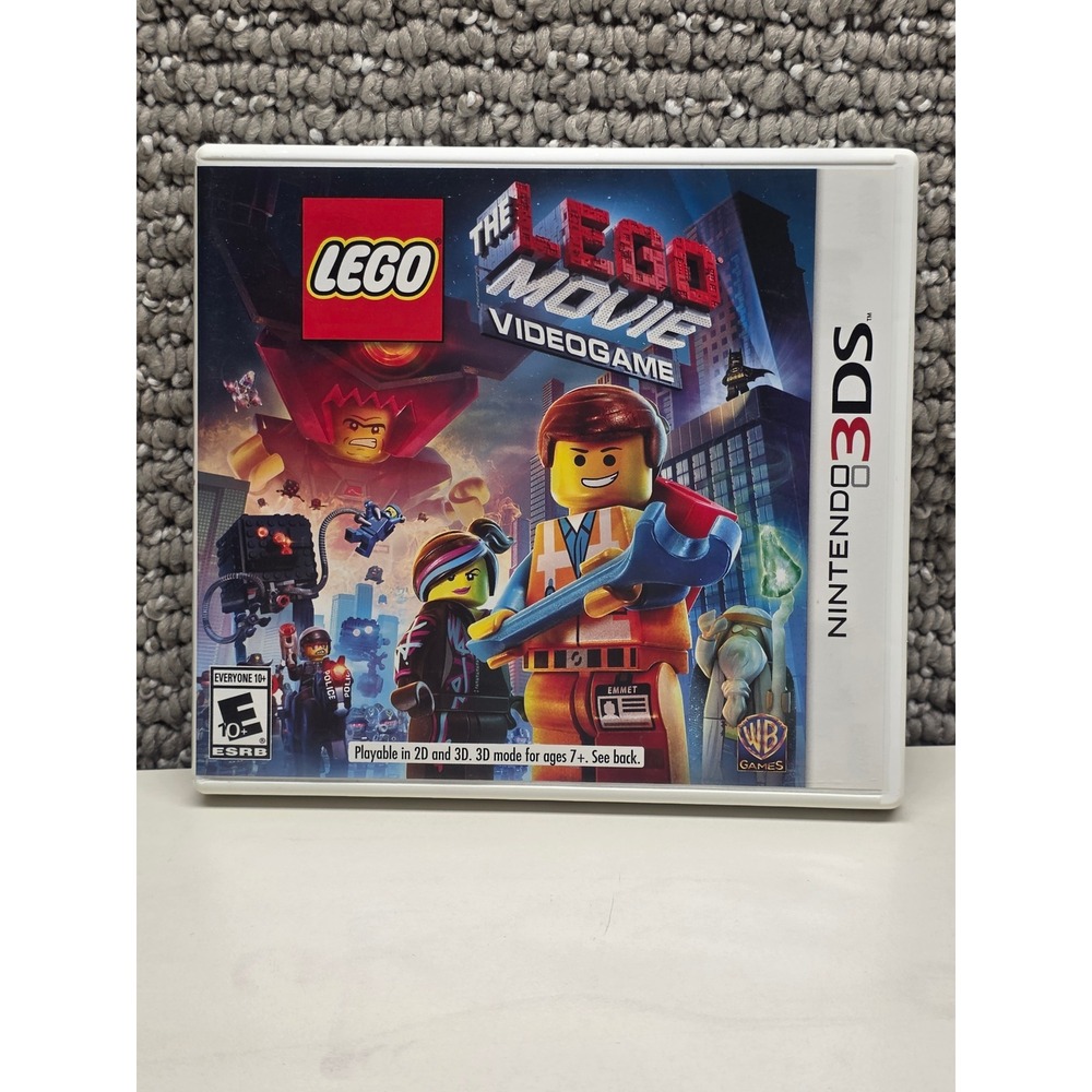 The LEGO Movie Videogame Nintendo 3DS‎ 2014 Action Adventure CIB 883929375288